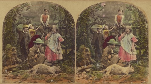 The Dead Lamb, 1868. Creator: London Stereoscopic & Photographic Co.