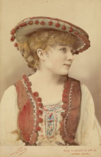 Marguerite Ugalde, 1883. Creator: Paul Nadar.