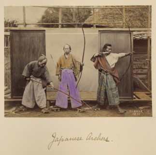 Japanese Archers, about 1873-1883. Creator: Shinichi Suzuki I.