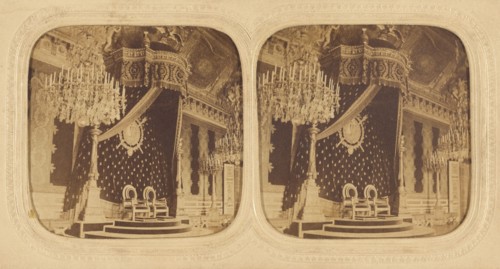 Throne at Versailles, about 1860. Creator: Unknown.