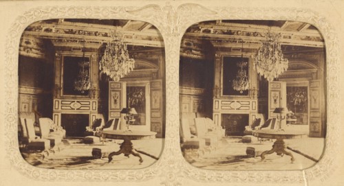 Palais de Fontainebleu (Salon Louis XIII), about 1865. Creator: Unknown.