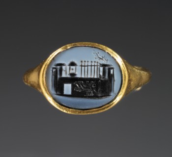 Cameo Gem Inset Into a Hollow Ring, 1st century A.D. Creator: Unknown.
