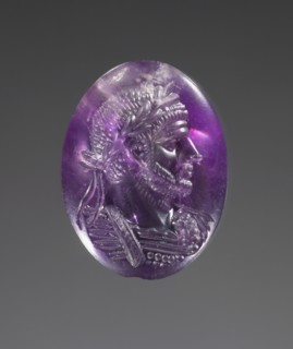 Engraved Portrait of Aurelian, A.D. 260-280. Creator: Unknown.