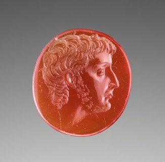 Intaglio with Portrait of Octavian, 44-30 B.C. Creator: Unknown.