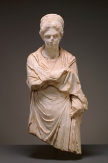 Portrait Statue of a Woman, about A.D. 120-130. Creator: Unknown.