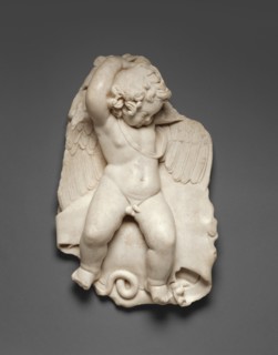 Statuette of a Sleeping Cupid, A.D. 50-100. Creator: Unknown.