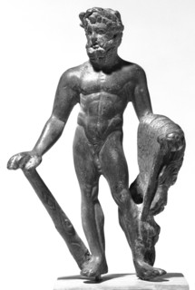 Statuette of Hercules Holding the Apples of the Hesperides, 2nd-3rd century A.D. Creator: Unknown.