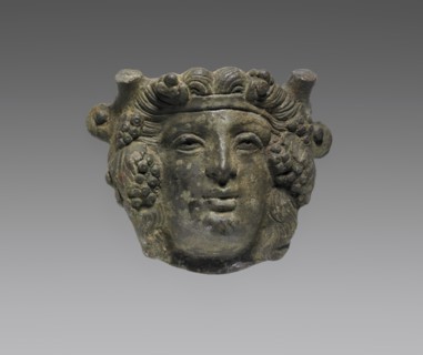 Applique of a Head of Dionysos, 2nd century A.D. Creator: Unknown.