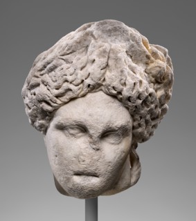 Head of Apollo (Lykeios-Cyrene type), 2nd century A.D. Creator: Unknown.