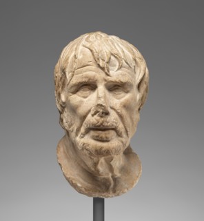Head of a Man (Pseudo-Seneca/Hesiod (?) type), 1st century A.D. Creator: Unknown.