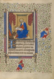 Saint Luke; Book of Hours, about 1410. Creator: Unknown.