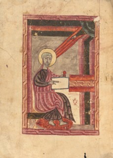 Saint Matthew; Gospel Book, 1583. Creator: Ghoukas.