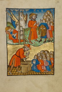 Jacob and Joseph, about 1480-1490. Creator: Unknown.