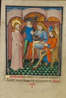 Pilate Washing His Hands, about 1480-1490. Creator: Unknown.