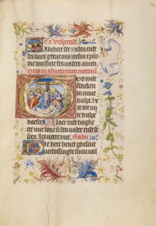 Initial G: The Deposition; Book of Hours, after 1460. Creator: Unknown.