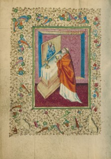 A Priest Celebrating Mass; Book of Hours, about 1460. Creator: Unknown.