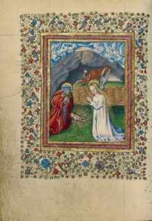 The Nativity; Book of Hours, about 1460. Creator: Unknown.