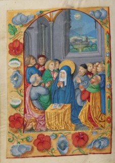 Pentecost; Book of Hours, early 16th century. Creator: Unknown.