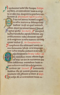 Decorated Initial D; Decorated Initial O; Stammheim Missal, probably 1170s. Creator: Unknown.
