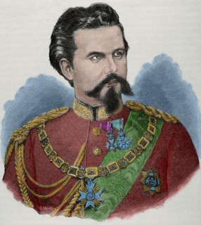 Ludwig II of Bavaria, 1885.  Creator: Rico.