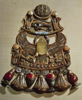 Winged Scarab Pendant of Tutankhamun, 1332-1322 BC. Creator: Unknown.