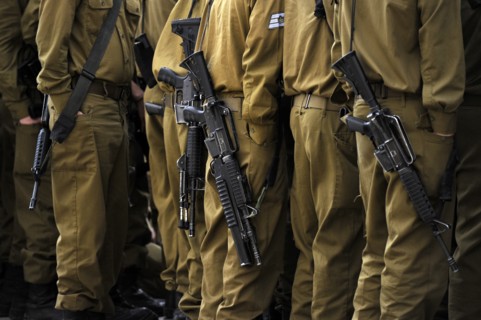 Soldiers of Israel's military visiting the Western Wall, Jerusalem, Israel, 2013. Creator: LTL.