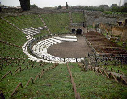 The Great Theatre, Pompeii, Italy, 2nd century (2002).  Creator: LTL.