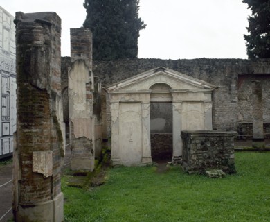 Temple of Isis, Pompeii, Italy, 1st century, (2002). Creator: LTL.