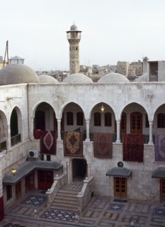 Caravanserai of Khan Al Nahasin, Aleppo, Syria, 2001. Creator: LTL.
