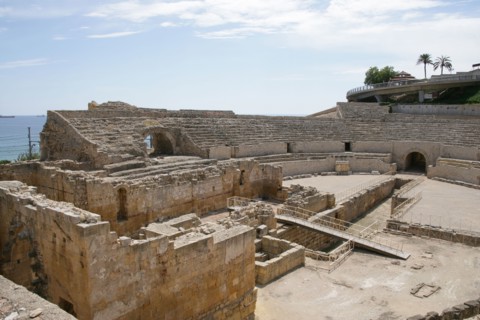 Roman Amphitheatre, Tarragona, Catalonia, Spain, 2008. Creator: LTL.
