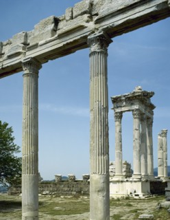 Temple of Trajan, Pergamon, Turkey, 1999.  Creator: Unknown.