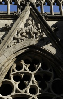 Cloister, St. Martin's Cathedral, Utrecht, Netherlands, 2013.  Creator: LTL.