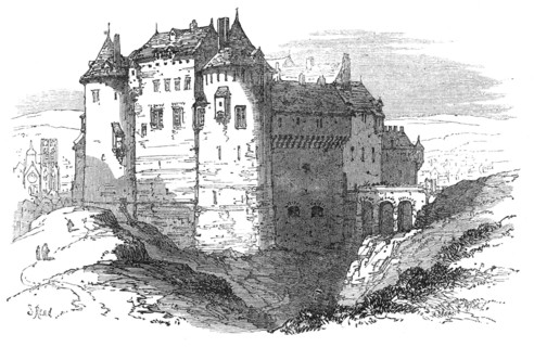 Chateau, Dieppe, 1871. Creator: S Read.