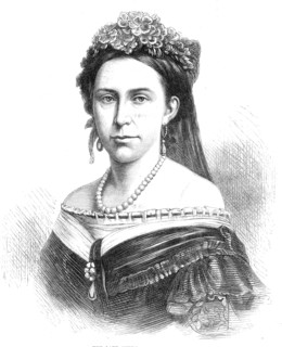 The late Queen of Sweden, 1871. Creator: Unknown.