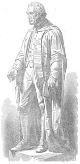 Statue of Sir David Brewster, Edinburgh University, 1871. Creator: Unknown.