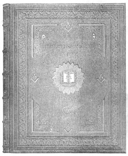 Bible given by Miss Burdett Coutts to Freemasons, 1871. Creator: Unknown.