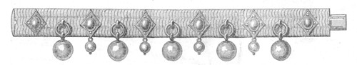 Bracelet presented by the people of the Ross of Mull to Princess Louise, 1871. Creator: Unknown.