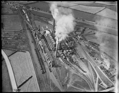 The North Lonsdale Iron and Steel Works, Ulverston, Cumbria, c1930s. Creator: Arthur William Hobart.