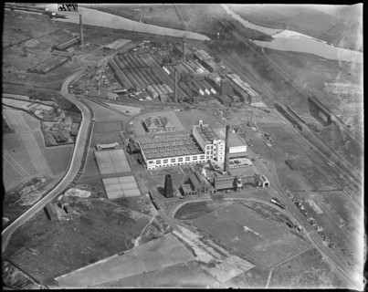 The Co-operative Wholesale Society Ltd Soap and Candle Works, Irlam, Greater Manchester, c1930s. Creator: Arthur William Hobart.