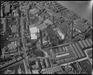 The India Mills (Cotton), Darwen, Lancashire, c1930s. Creator: Arthur William Hobart.