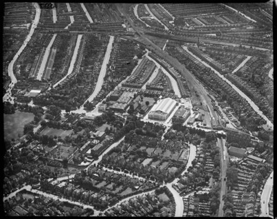 Streatham Ice Rink and Streatham High Road,  Streatham, London, c1930s. Creator: Arthur William Hobart.