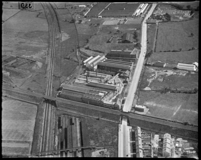 The Oil Well Engineering Company Works, Stockport, Greater Manchester, c1930s. Creator: Arthur William Hobart.