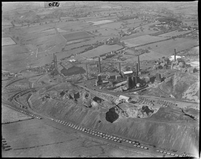 Ford Green Iron Works and Norton Colliery, Ford Green, Staffordshire, c1930s. Creator: Arthur William Hobart.
