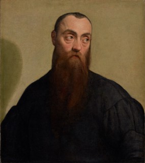 Portrait of a Bearded Man, about 1550. Creator: Jacopo Bassano il vecchio.