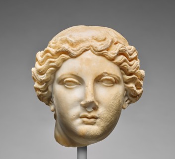 Head of a Muse, 1st century A.D. Creator: Unknown.