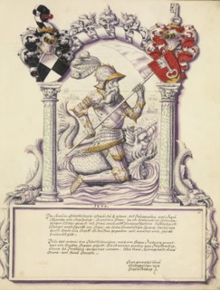 Eitelfriedrich II Hohenzollern, about 1572. Creator: Jorg Ziegler.