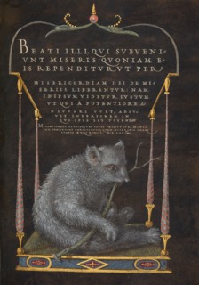A Sloth; Mira calligraphiae monumenta, 1561-1562;; illumination added 1591-1596. Creator: Joris Hoefnagel.