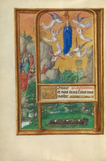 The Assumption of the Virgin; Spinola Hours, about 1510-1520. Creator: Master of James IV of Scotland.