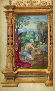Saint Jerome; Getty Epistles, about 1528-1530. Creator: Master of the Getty Epistles.