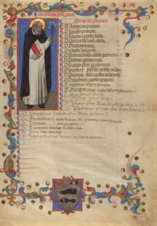 Saint Dominic, about 1386. Creator: Niccolo di Giacomo da Bologna.